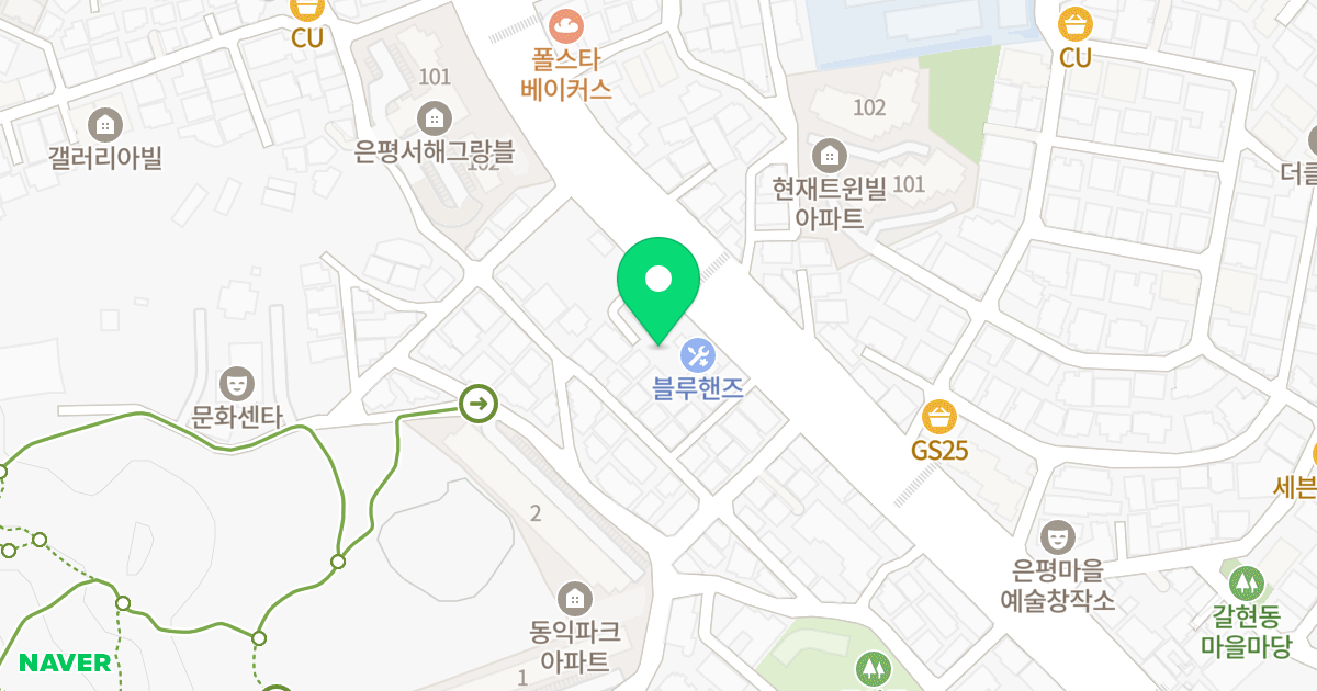 벨뷰아파트 위치 지도 - 서울특별시 은평구 서오릉로 237-14