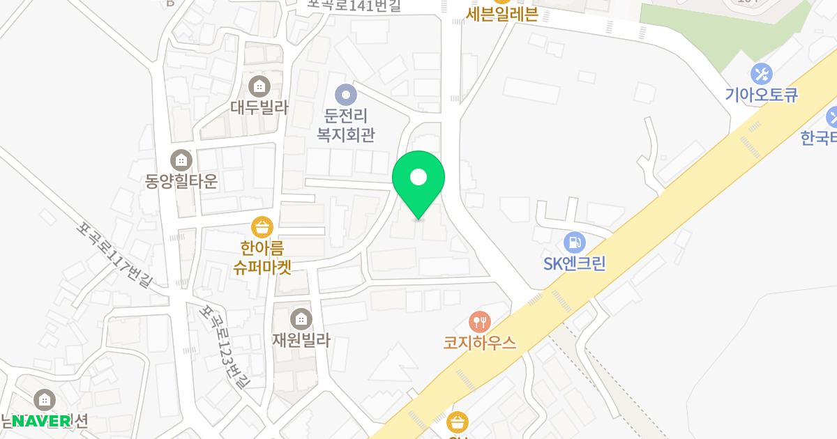 빌폴라리스 위치 지도 - 경기도 용인시 처인구 포곡읍 포곡로141번길 7