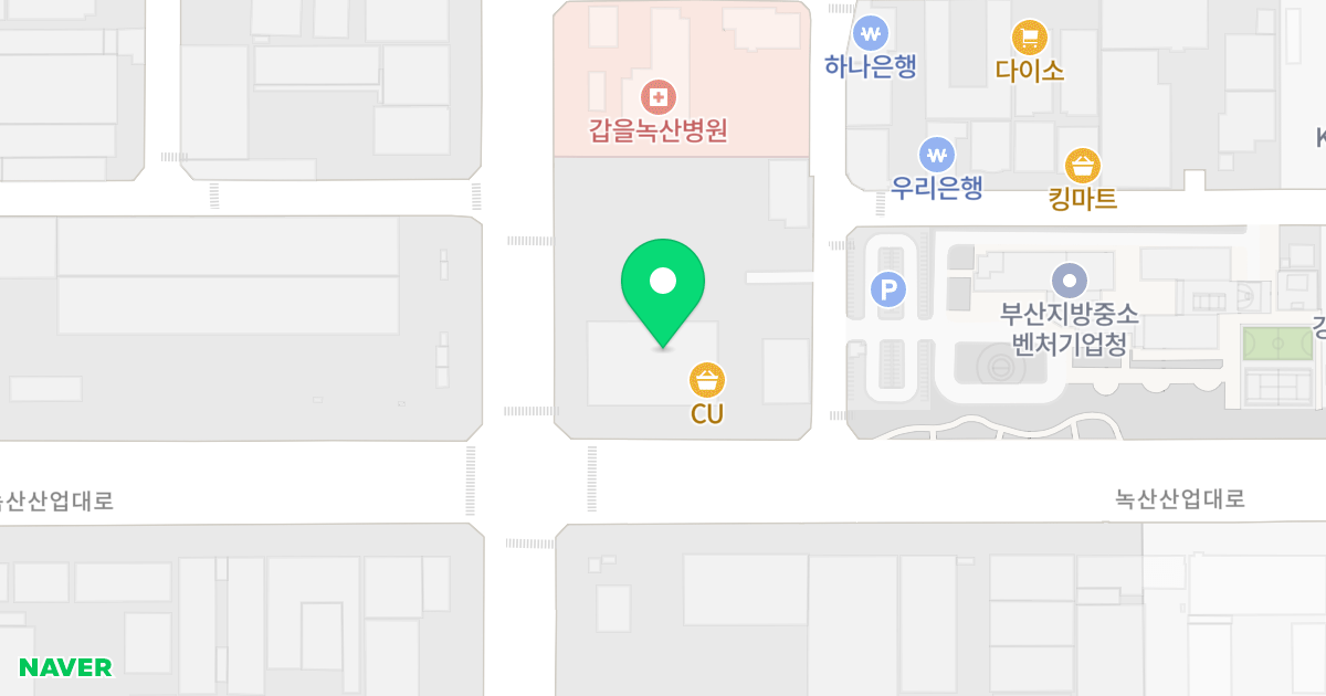 송정 삼정그린코아 더시티 위치 지도 - 부산광역시 강서구 녹산산단335로 7