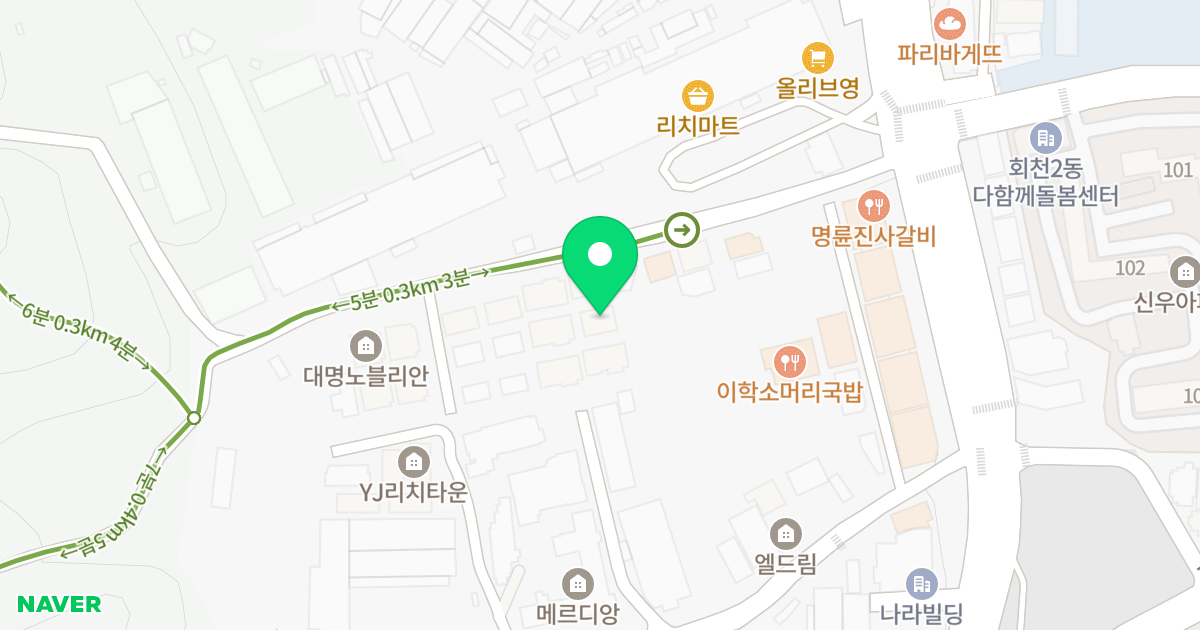 행복마을2차 위치 지도 - 경기도 양주시 평화로1413번길 31