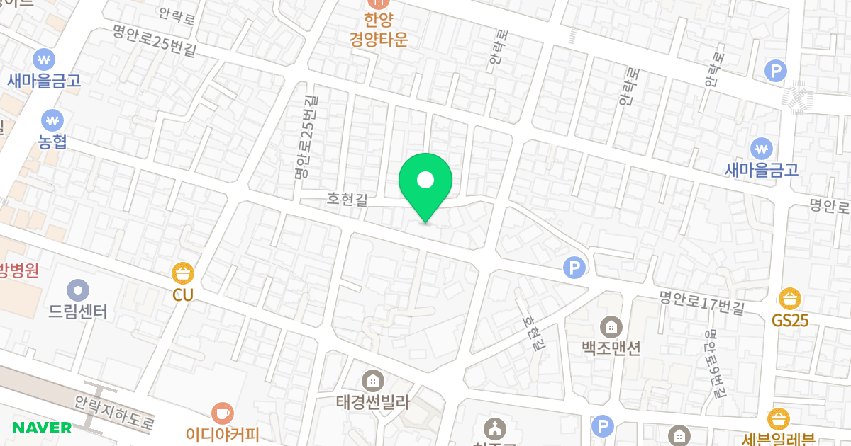 엘투케이타운 위치 지도 - 부산광역시 동래구 명안로17번길 52
