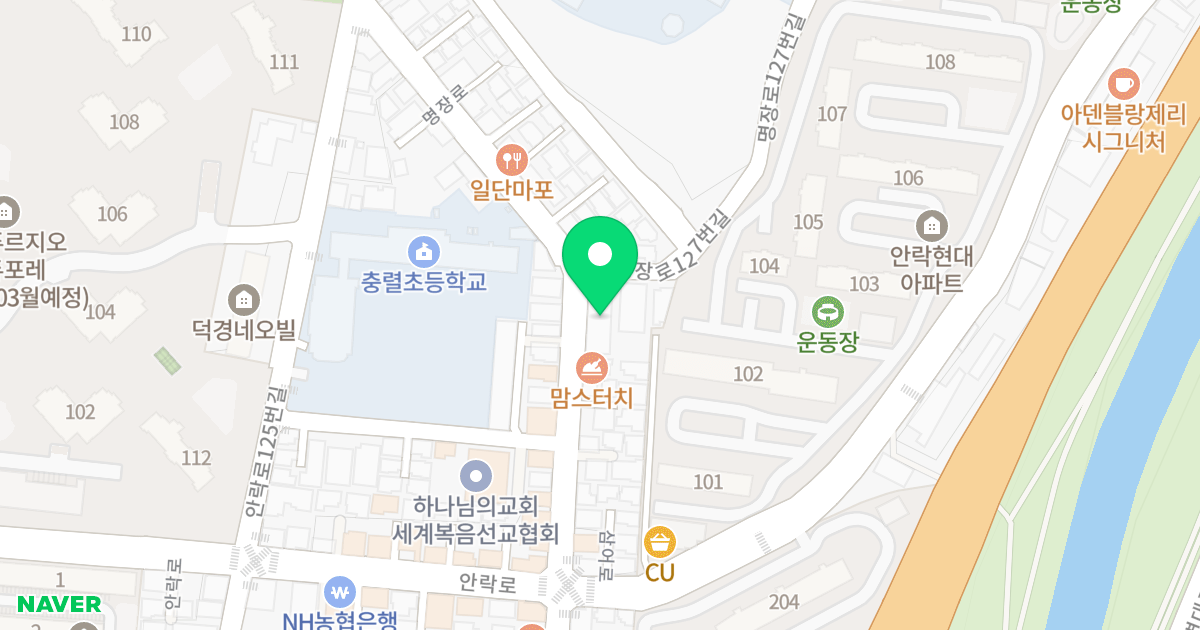 이스트프라자 위치 지도 - 부산광역시 동래구 명장로 129