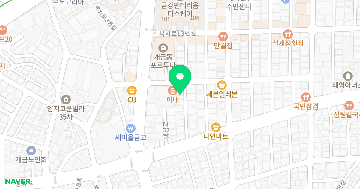 유나베네스-3 위치 지도 - 부산광역시 부산진구 복지로21번길 12-6