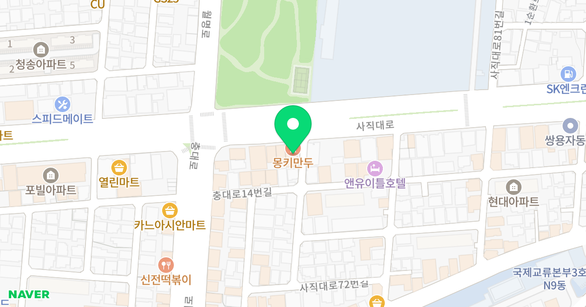 (870-5) 위치 지도 - 충청북도 청주시 흥덕구 사직대로 62