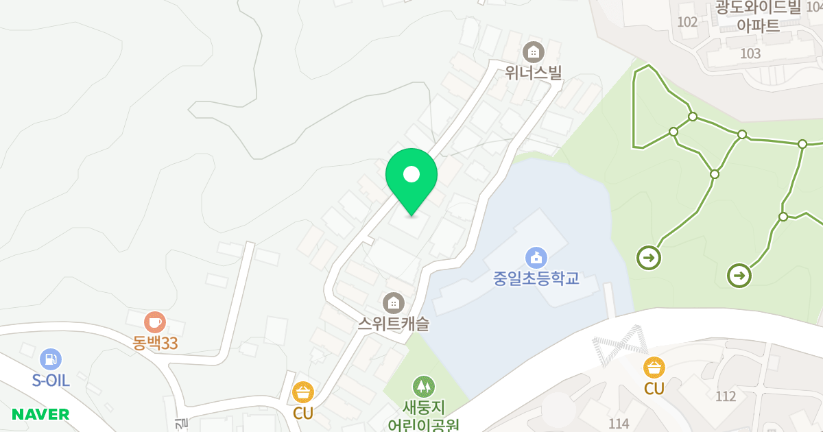 하우스타 포레Ⅰ 위치 지도 - 경기도 용인시 기흥구 언동로125번길 36
