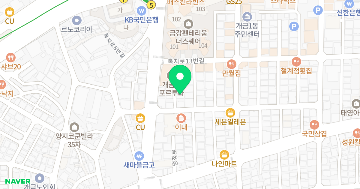 제우스(ZEUS) 위치 지도 - 부산광역시 부산진구 복지로21번길 5-6