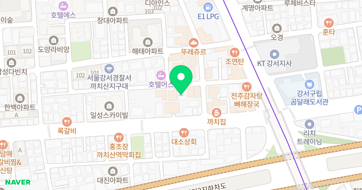 CLASSY VIEW 위치 지도 - 서울특별시 강서구 강서로5가길 21