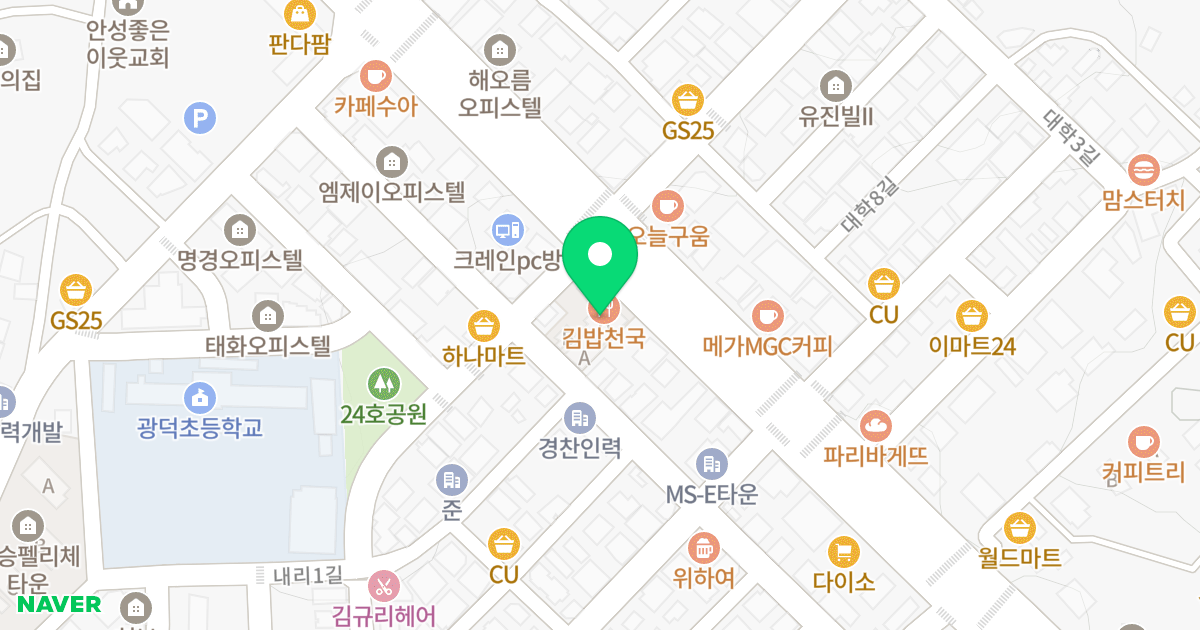 (691-3) 위치 지도 - 경기도 안성시 대덕면 중앙대학로 114