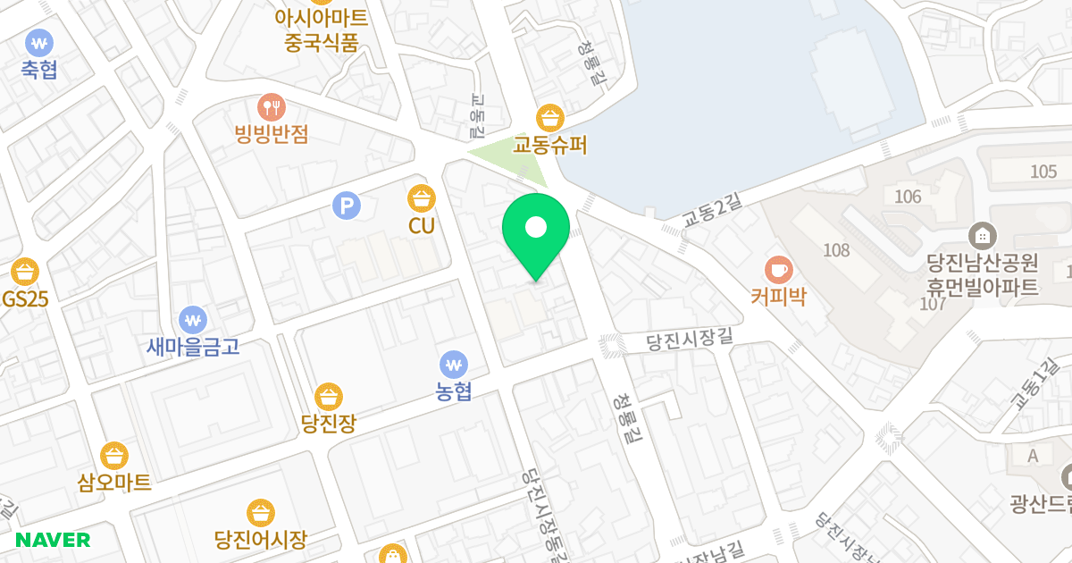 (163-8) 위치 지도 - 충청남도 당진시