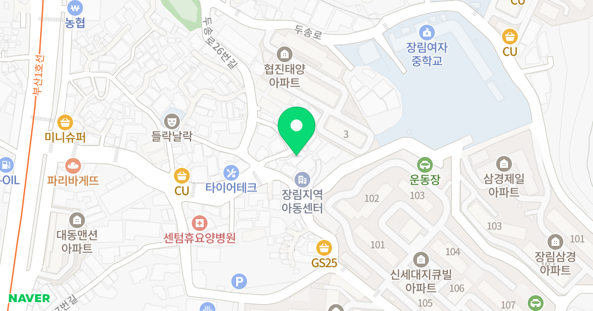 모네 빌리지 위치 지도 - 부산광역시 사하구 두송로26번길 35-4