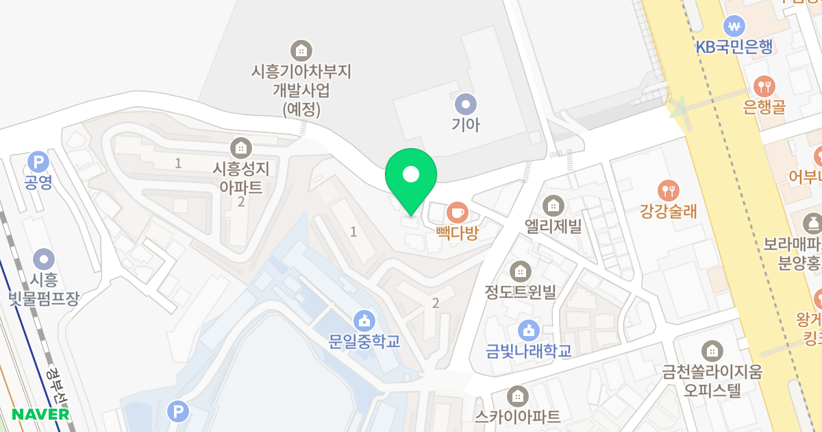 삼성빌7차 위치 지도 - 서울특별시 금천구 시흥대로51길 37