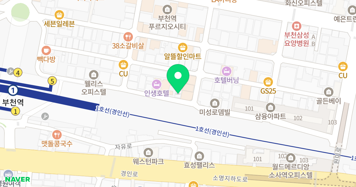 (142-9) 위치 지도 - 경기도 부천시 원미구  55