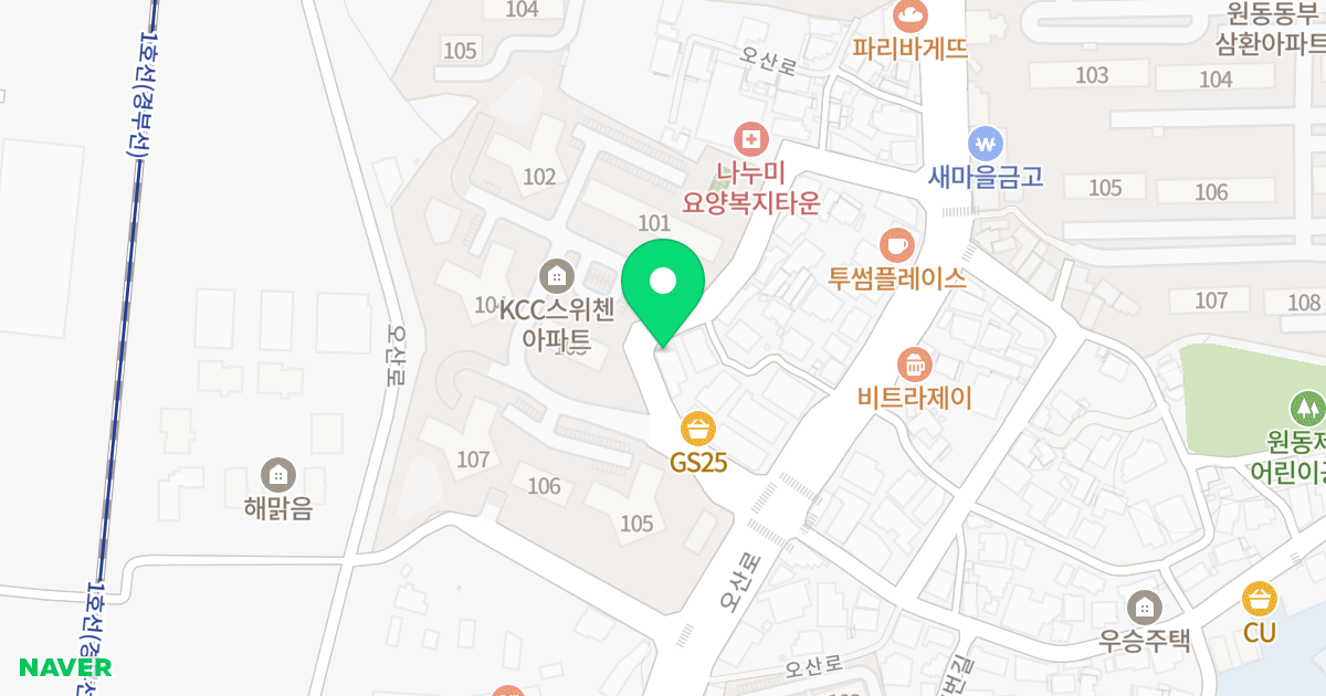 (133-1) 위치 지도 - 경기도 오산시 오산로 49-10