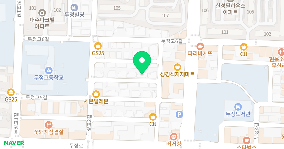(1947) 위치 지도 - 충청남도 천안시 서북구 두정고2길 14-11