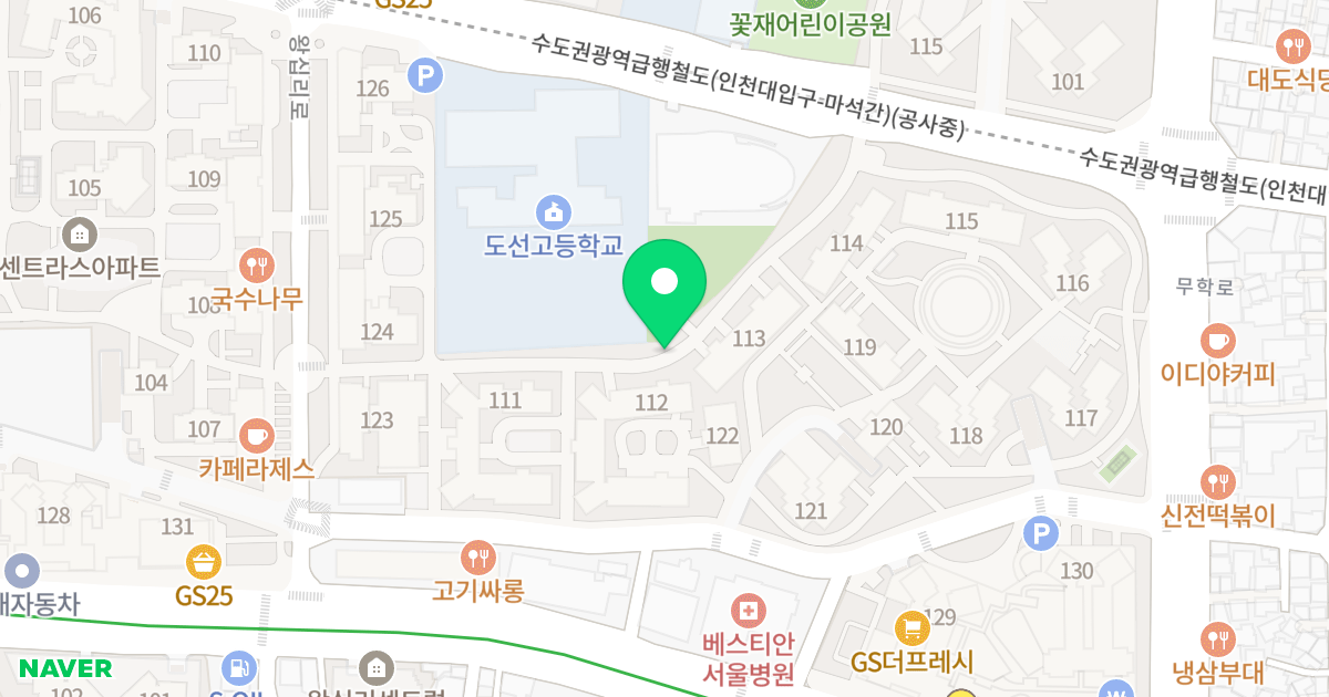 센트라스 위치 지도 - 서울특별시 성동구