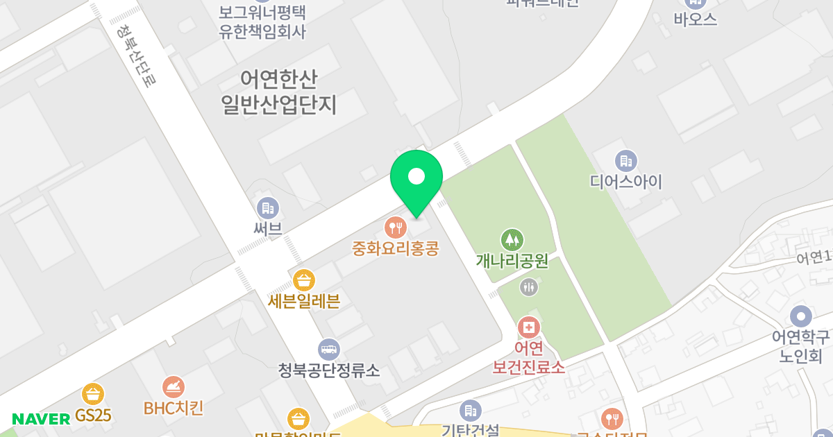 노블레지던스 위치 지도 - 경기도 평택시 청북읍