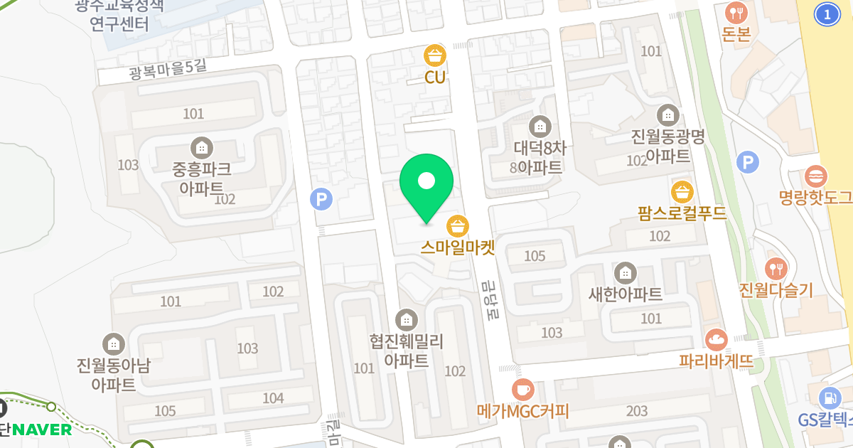 금산빌딩 위치 지도 - 광주광역시 남구 서문대로749번다길 37