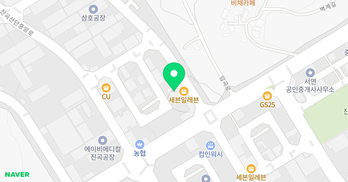 주건축물제1동 위치 지도 - 광주광역시 광산구 임곡로 425-7