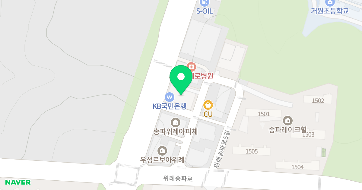 송파 풍산 리치안 위치 지도 - 서울특별시 송파구 위례서로 244