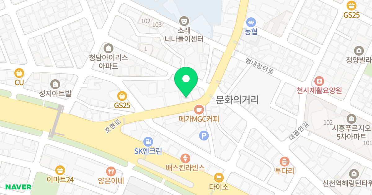 성지타워 3차 위치 지도 - 경기도 시흥시 호현로 13