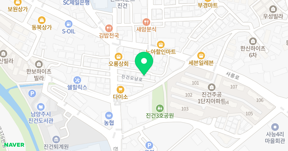 (794-35) 위치 지도 - 경기도 남양주시 진건읍 진건오남로 54-7