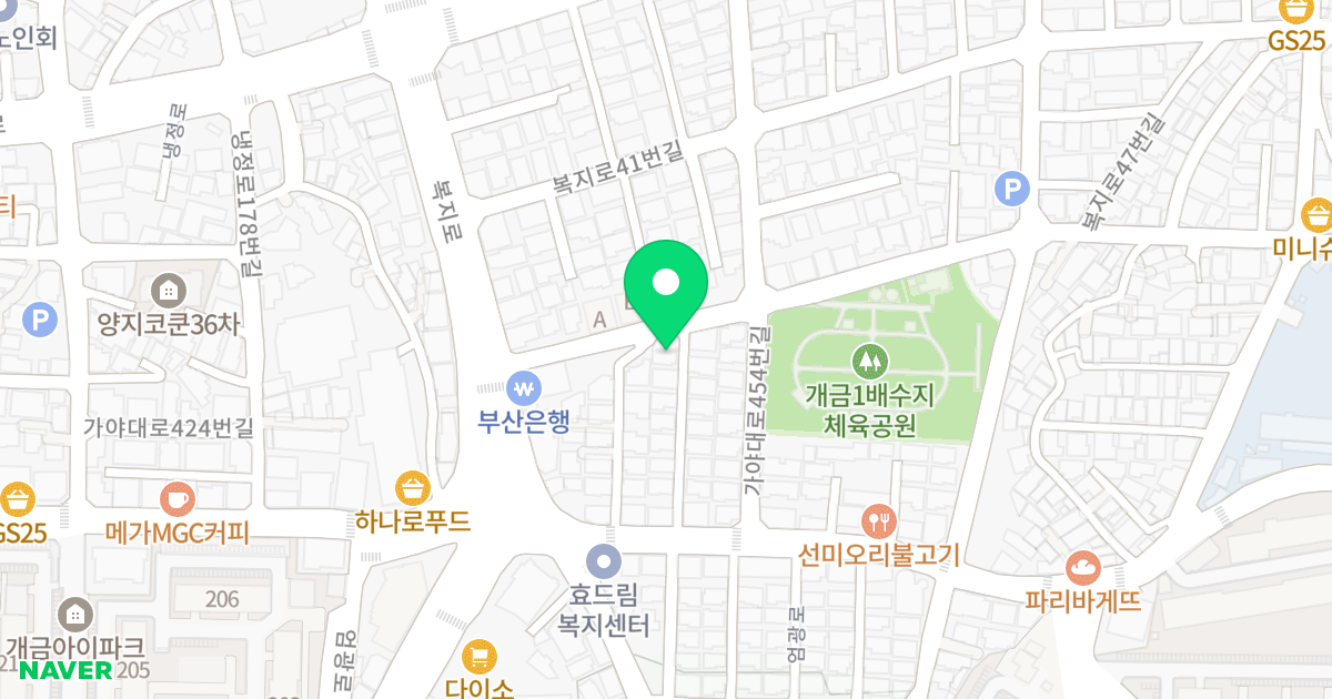 DM오피스텔 위치 지도 - 부산광역시 부산진구 복지로47번길 18-4