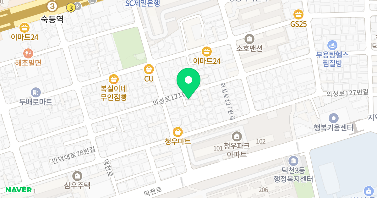 (426-32) 위치 지도 - 부산광역시 북구 의성로121번길 84