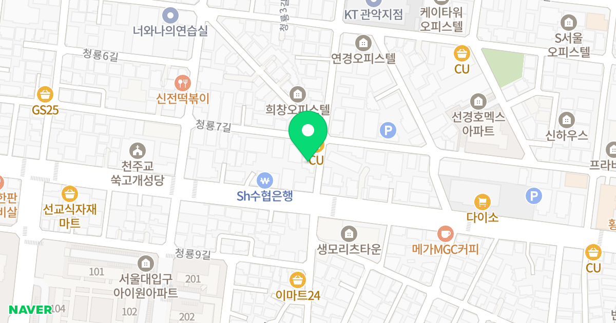 (898-3) 위치 지도 - 서울특별시 관악구 남부순환로214길 48