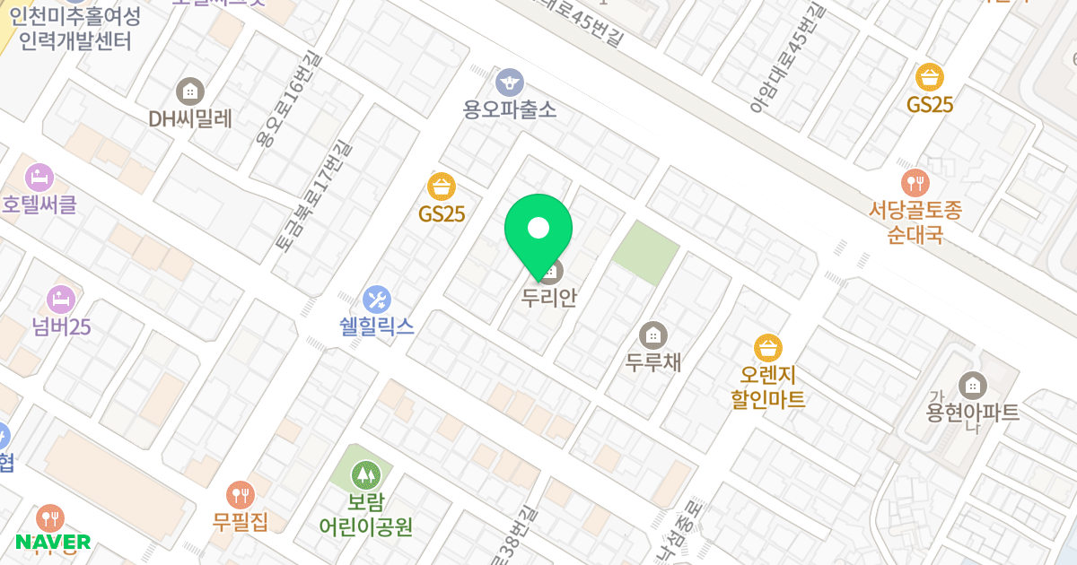 (623-70) 위치 지도 - 인천광역시 미추홀구 낙섬중로67번길 28-10