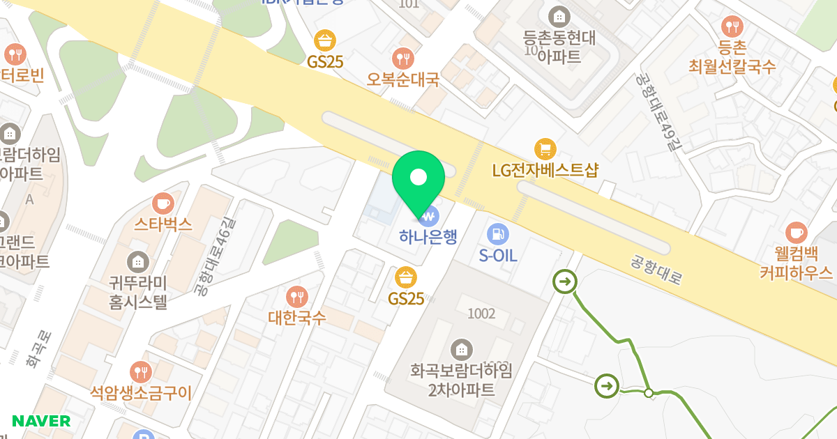 VIP오피스텔 위치 지도 - 서울특별시 강서구 공항대로 426
