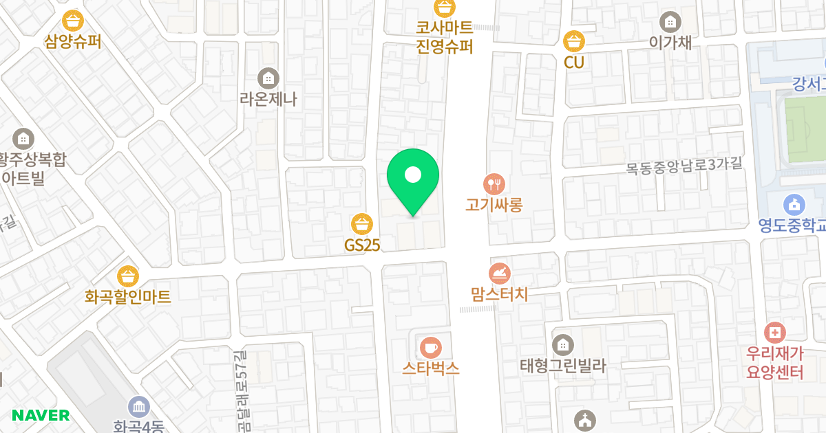 동양하우징 위치 지도 - 서울특별시 강서구