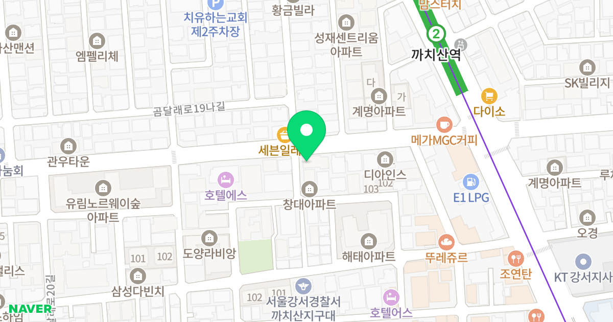 GM Valley 위치 지도 - 서울특별시 강서구