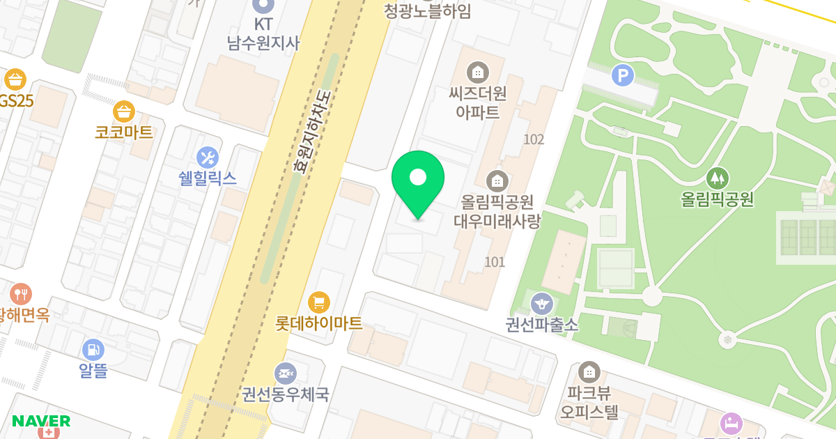 DK-ECO 권선 위치 지도 - 경기도 수원시 권선구 권선로669번길 34