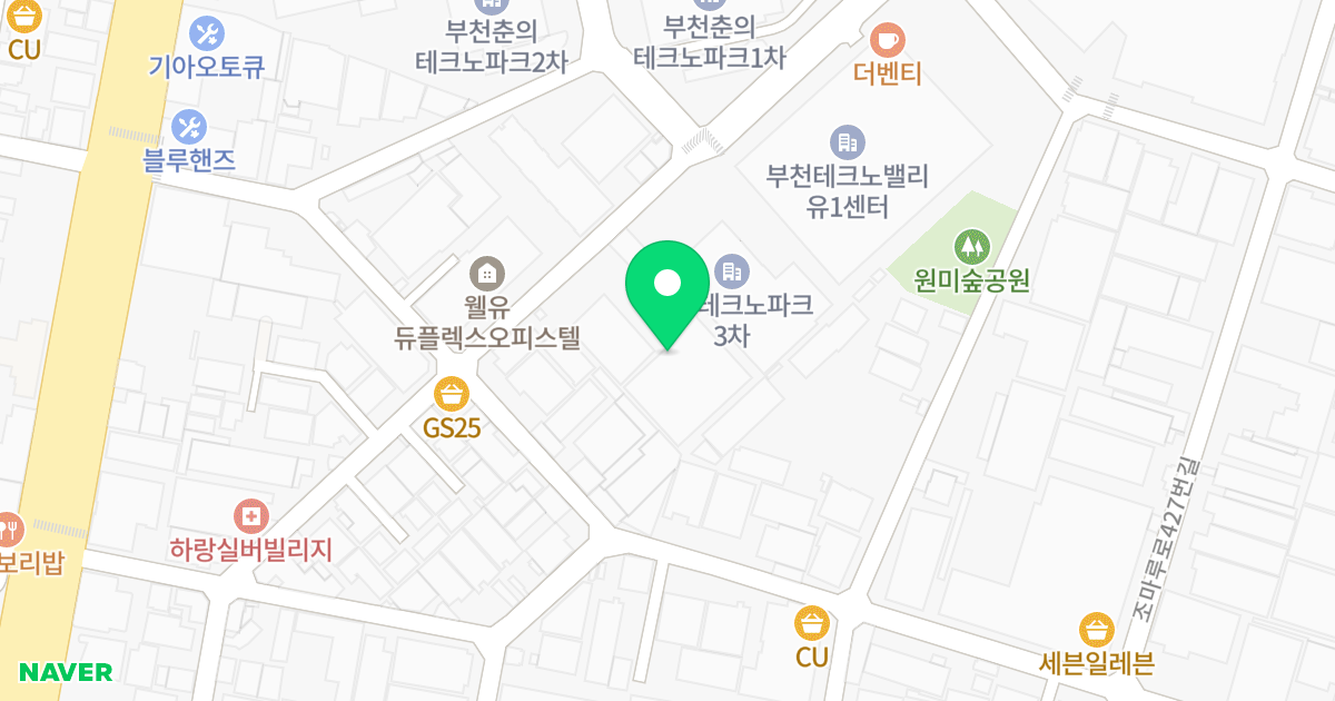 더 포레스트 위치 지도 - 경기도 부천시 원미구 조마루로385번길 72