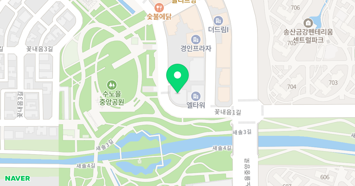 킨슬리오피스텔 위치 지도 - 경기도 화성시