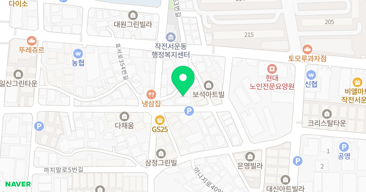 에세르오피스텔 위치 지도 - 인천광역시 계양구 까치말로16번길 5
