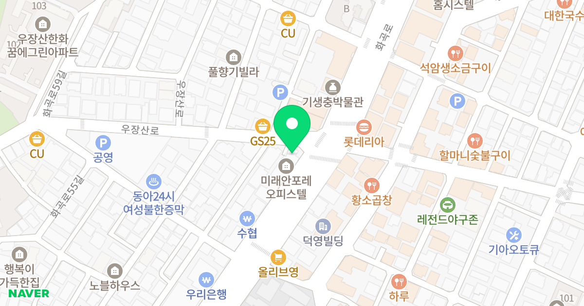 미래안포레 위치 지도 - 서울특별시 강서구 화곡로 321