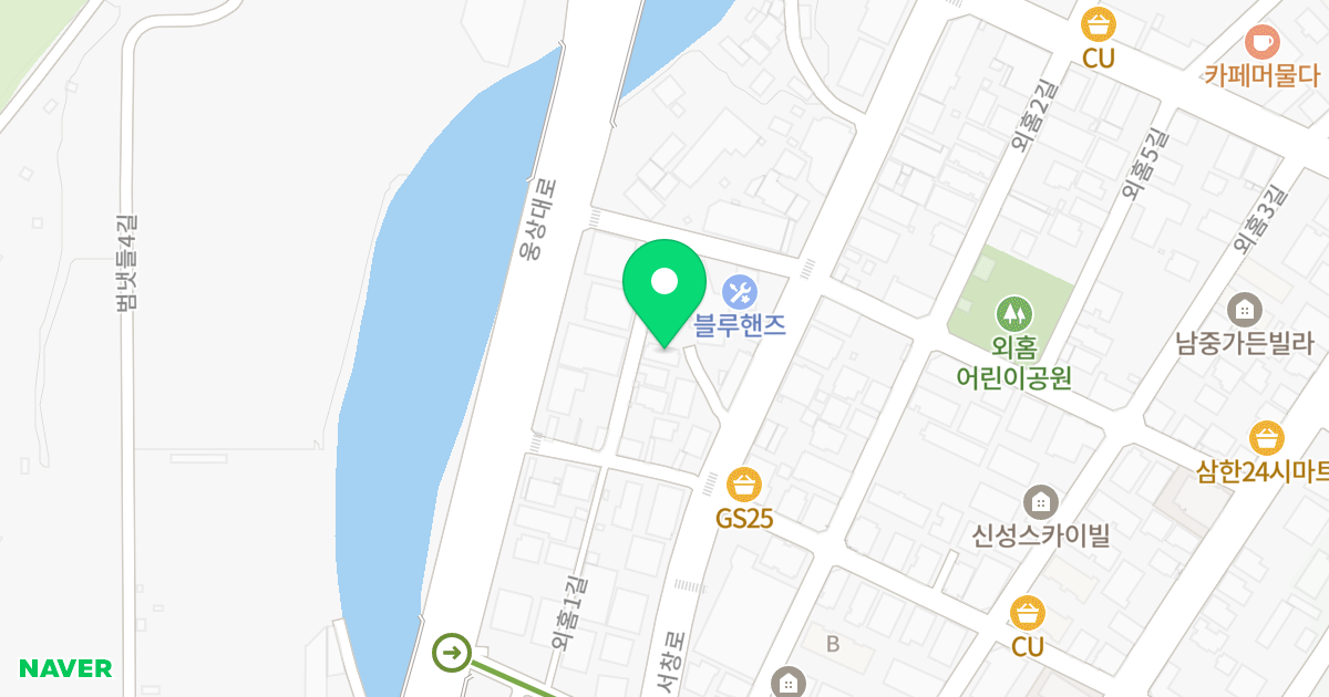 (757-8) 위치 지도 - 경상남도 양산시 외홈1길 18