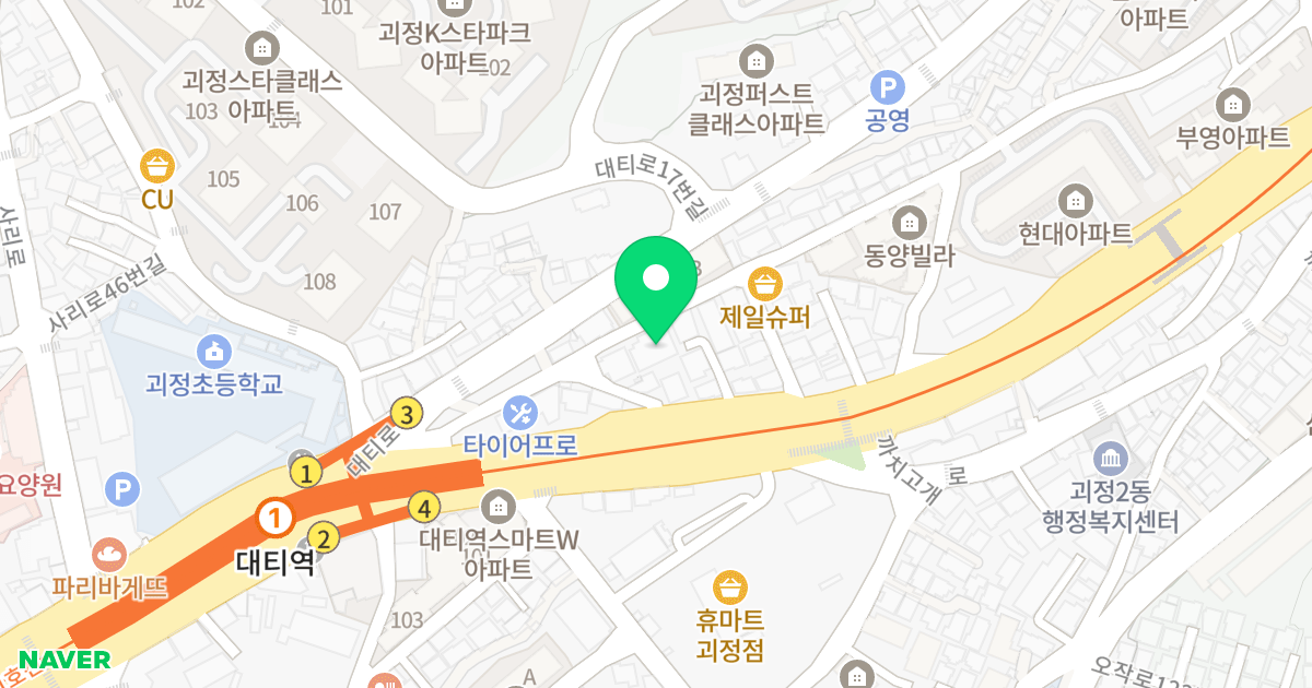 페트라골든뷰 위치 지도 - 부산광역시 사하구 낙동대로140번길 20
