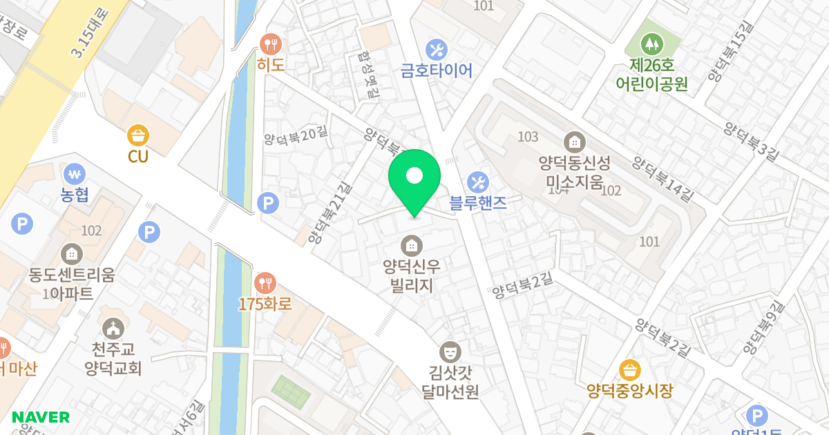 신우오피스텔 위치 지도 - 경상남도 창원시 마산회원구 합성옛길 37-3