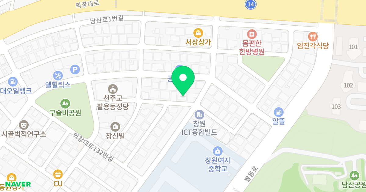 (189-9) 위치 지도 - 경상남도 창원시 의창구 의창대로156번길 15-15