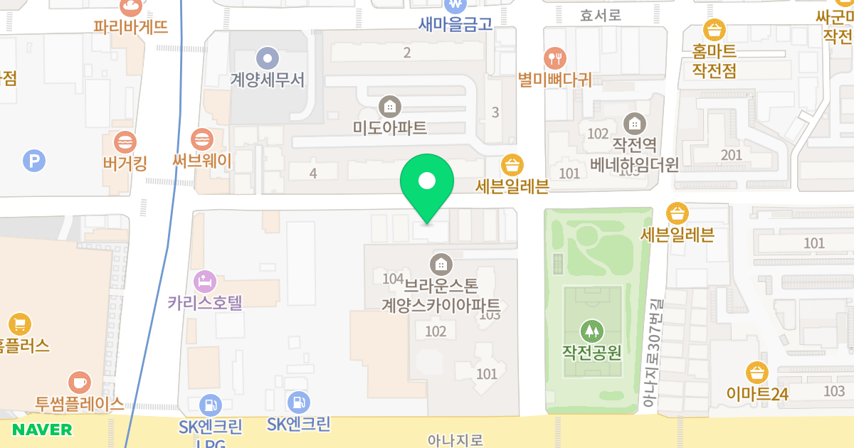 (425-3) 위치 지도 - 인천광역시 계양구 계양대로34번길 18