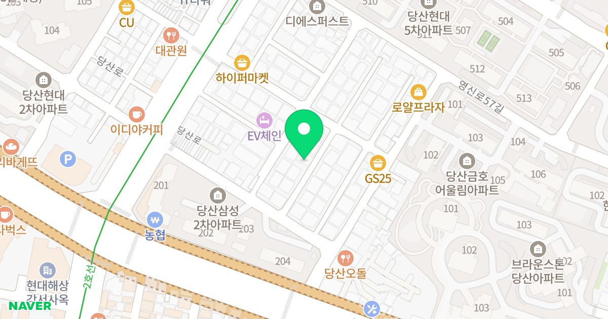동원빌리지 위치 지도 - 서울특별시 영등포구 당산로36길 13-5