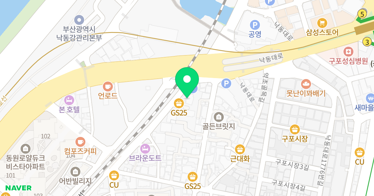 명가팰리스 위치 지도 - 부산광역시 북구 낙동대로1762번길 7