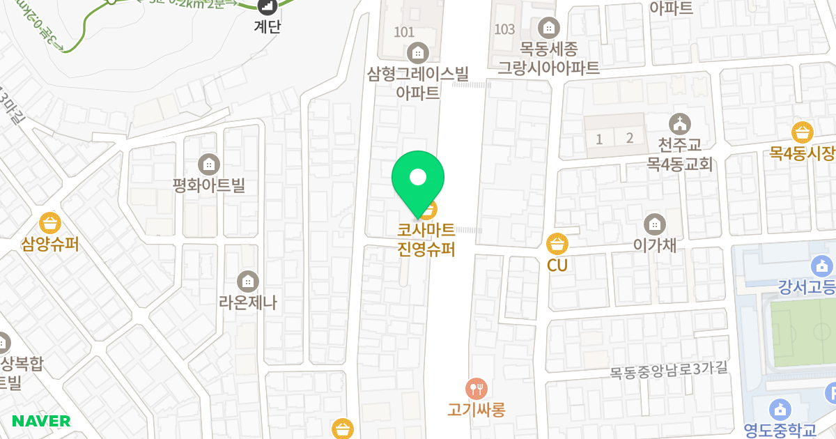 도원더52 위치 지도 - 서울특별시 강서구 등촌로 79