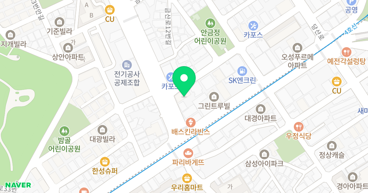 태광퍼스트힐 위치 지도 - 경기도 군포시 금산로6번길 4