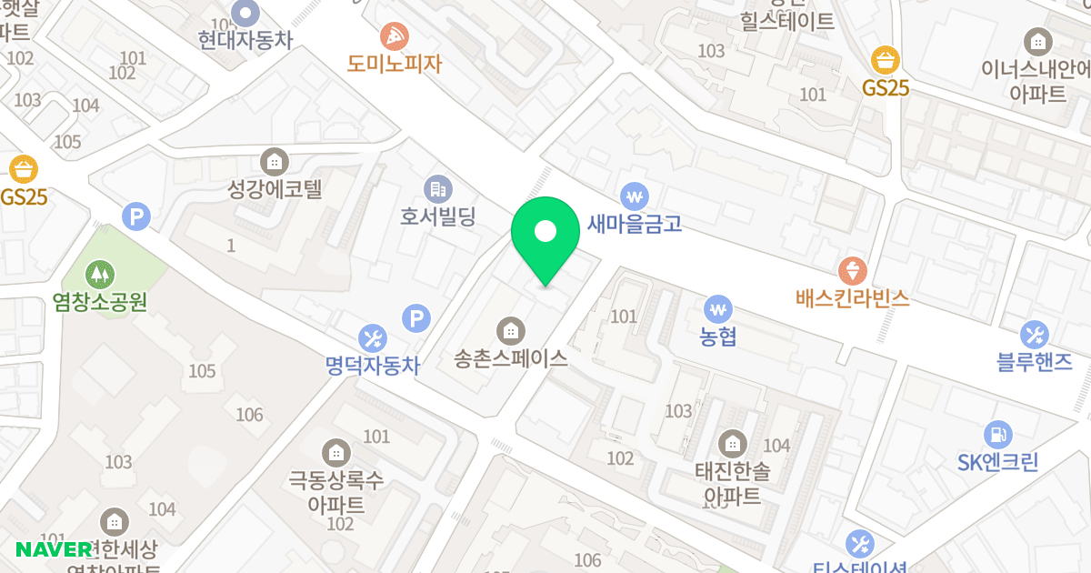 염창이레타워벨리스 위치 지도 - 서울특별시 강서구 공항대로71길 57