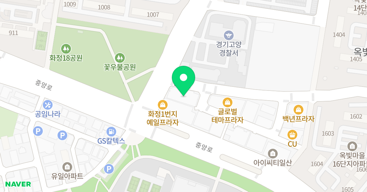 자인채오피스텔 위치 지도 - 경기도 고양시 덕양구 성신로 4