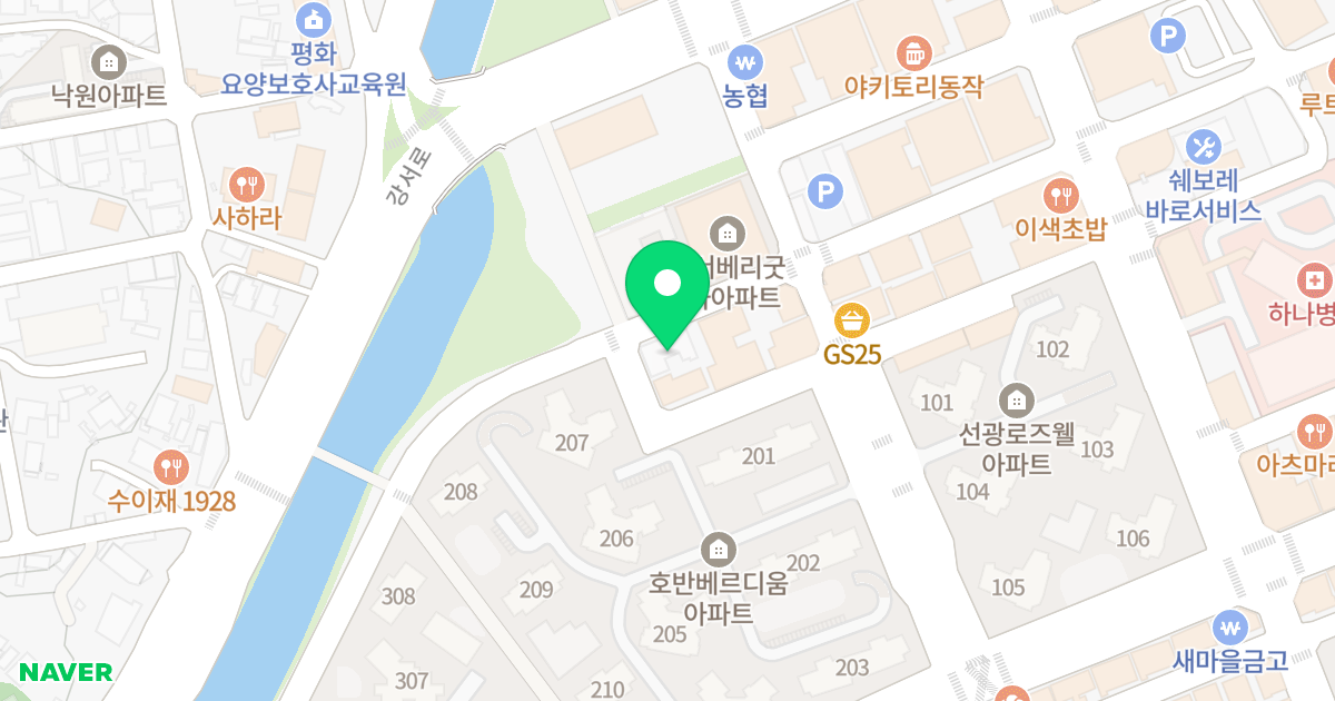 레지던스마리3 위치 지도 - 충청북도 청주시 흥덕구 서현중로 57-2