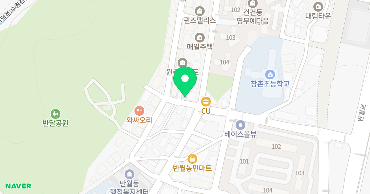 홍익리빙프라자 위치 지도 - 경기도 안산시 상록구 건건로 67